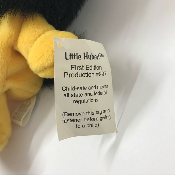 Little HUBERT the HARRIS BANK LION Glasses Bean Bag Stuffed Toy 1st Edition - Picture 10 of 10
